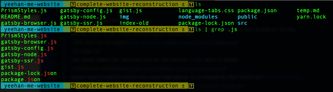 Listing with searching